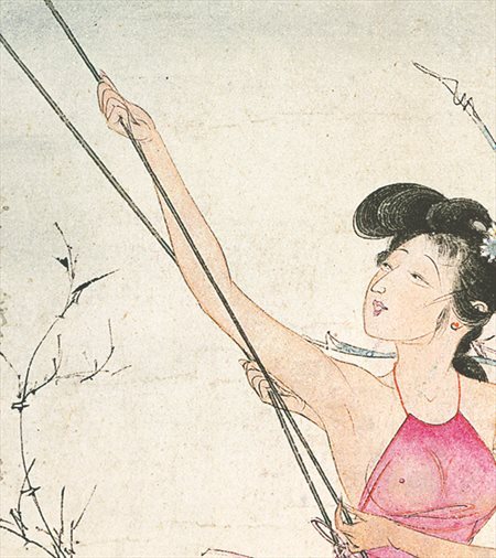 云阳县-胡也佛的仕女画和最知名的金瓶梅秘戏图